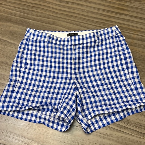 J.CREW LINEN SHORTS 4 - Picture 1 of 12